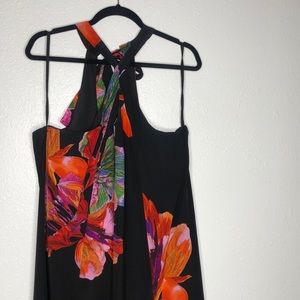Gorgeous watercolor Anthropologie maxi dress.